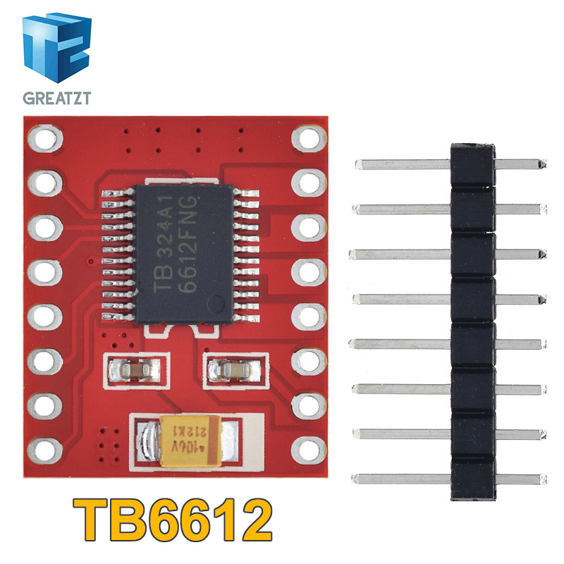 GREATZT TB6612 มอเตอร์คู่ 1A TB6612FNG Microcontroller ดีกว่า L298N สําหรับ Arduino
