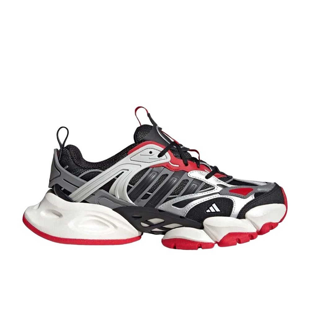 adidas XLG Runner Deluxe 'Black Silver Red' Unused