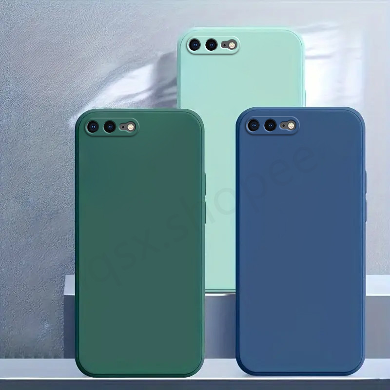 เคสสําหรับ iPhone 7 Plus, iPhone 8 Plus,Soft Case, Simple Case, เคสสีธรรมดา