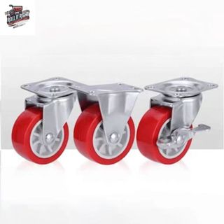 🛞firstmallล้อรถเข็นขนาดเล็ก 1.5-2 นิ้ว ล้ออะไหล่สำเร็จรูป พร…