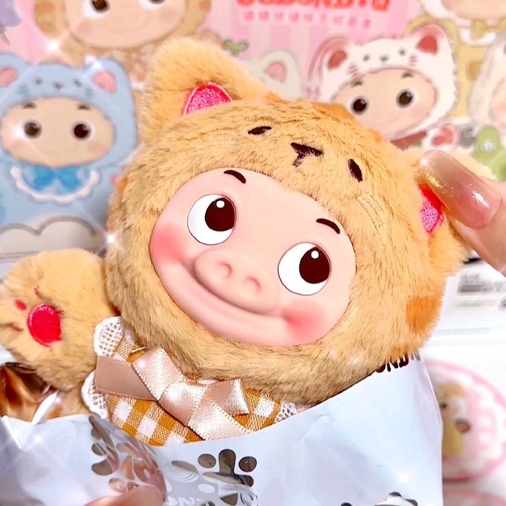 [คลังสินค้าพร้อม] TOPTOY lazhuzhu GGbond Lazhuzhuzhu lazhu Lazhuzhuzhu lazhu คลาสสิกอินเทรนด์เล่นจี้