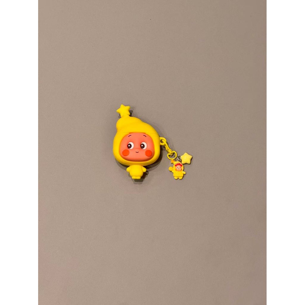 airpod pro 3 case เคส airpods pro 3 ใหม่น่ารักน่ารักปลั๊กฝุ่นสามมิติ Star Man airpods4เคสป้องกัน air