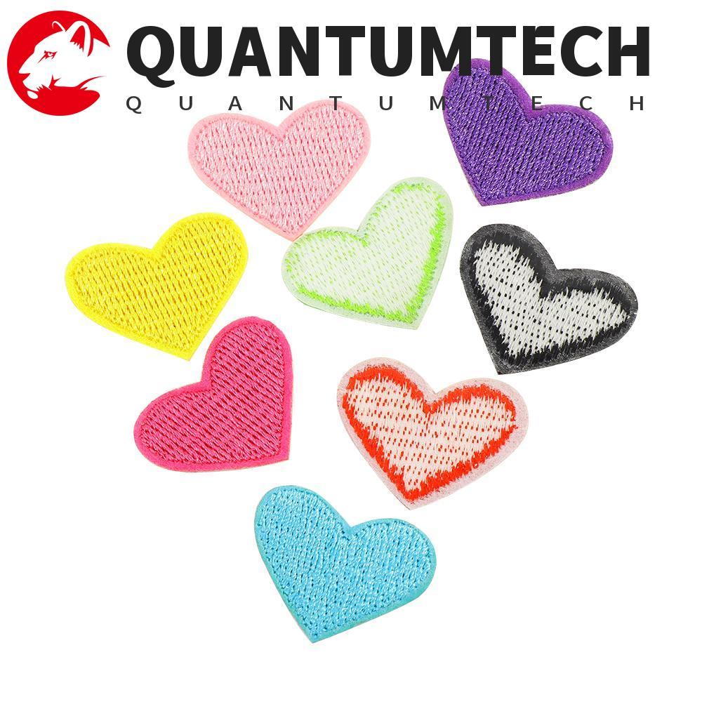 แพทช์ LOVE HEART IRON 20 ชิ้น สำหรับตกแต่งเสื้อผ้า