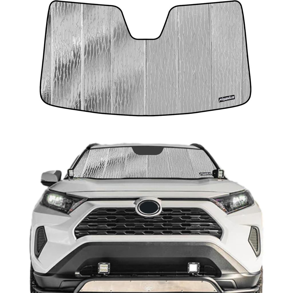 ม่านบังแดดกระจกหน้ารถสําหรับ Toyota RAV4 2019-2025, RAV4 Prime 2021-2025 Front Window Shade - AstraG