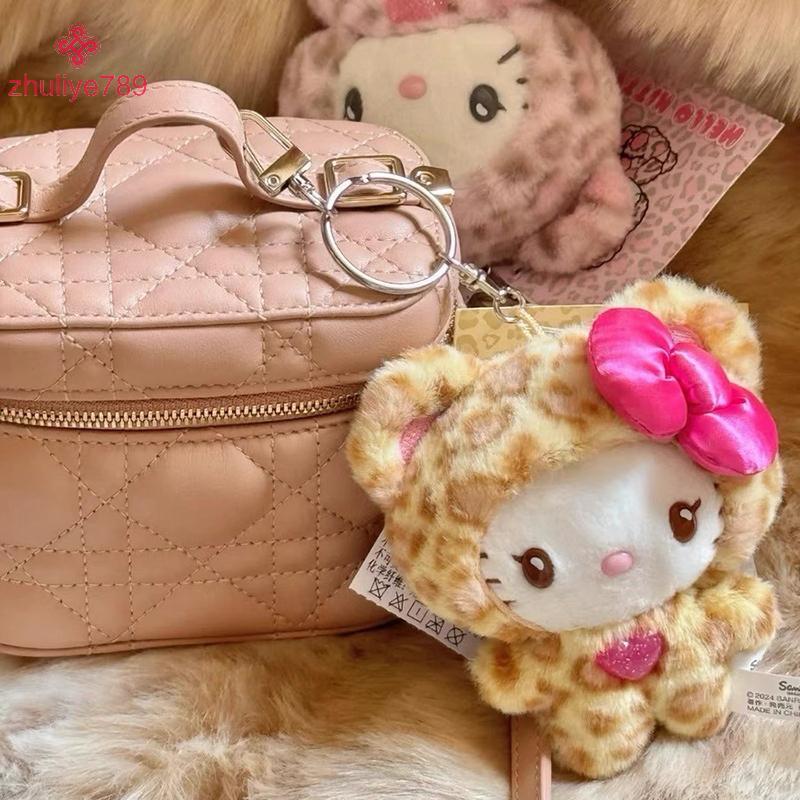 <zhuliye789>Kawaii KTแมวตุ๊กตาตุ๊กตาของเล่นน่ารักการ์ตูนHello Kittyตุ๊กตาพวงกุญแจตุ๊กตาของเล่นกระเป๋