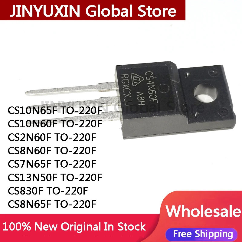 5PCS CS2N60F CS2N65F CS3N80F CS3N90F CS4N60F CS12N60F CS12N65F CS13N50F CS15N50F CS18F CS60F CS20F C
