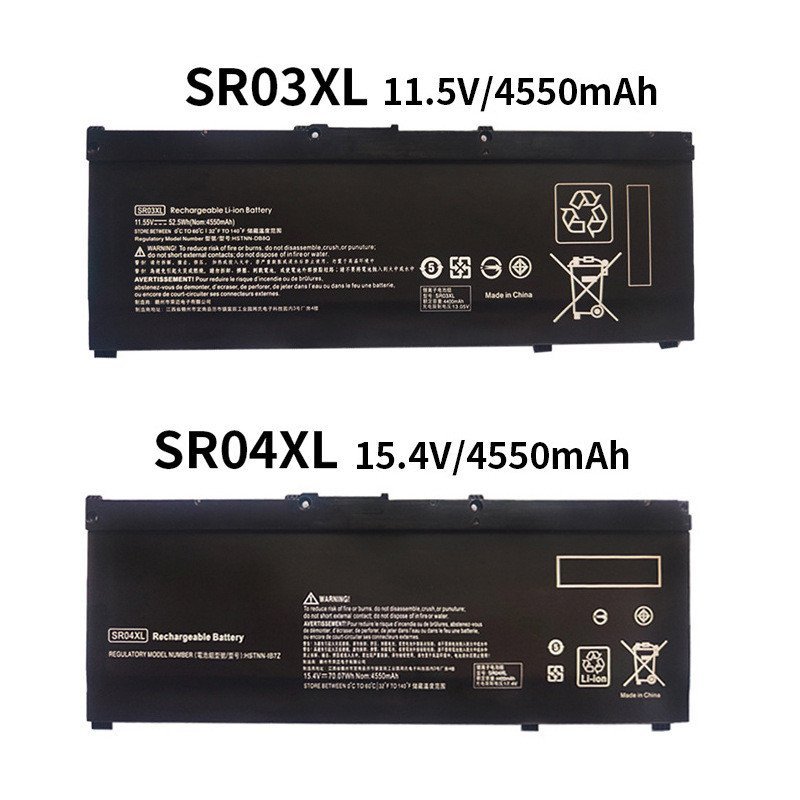 เหมาะสําหรับแบตเตอรี่แล็ปท็อป HP Light Dark Elf 3/4/5 TPN-Q211/193 SR03XL SR04XL