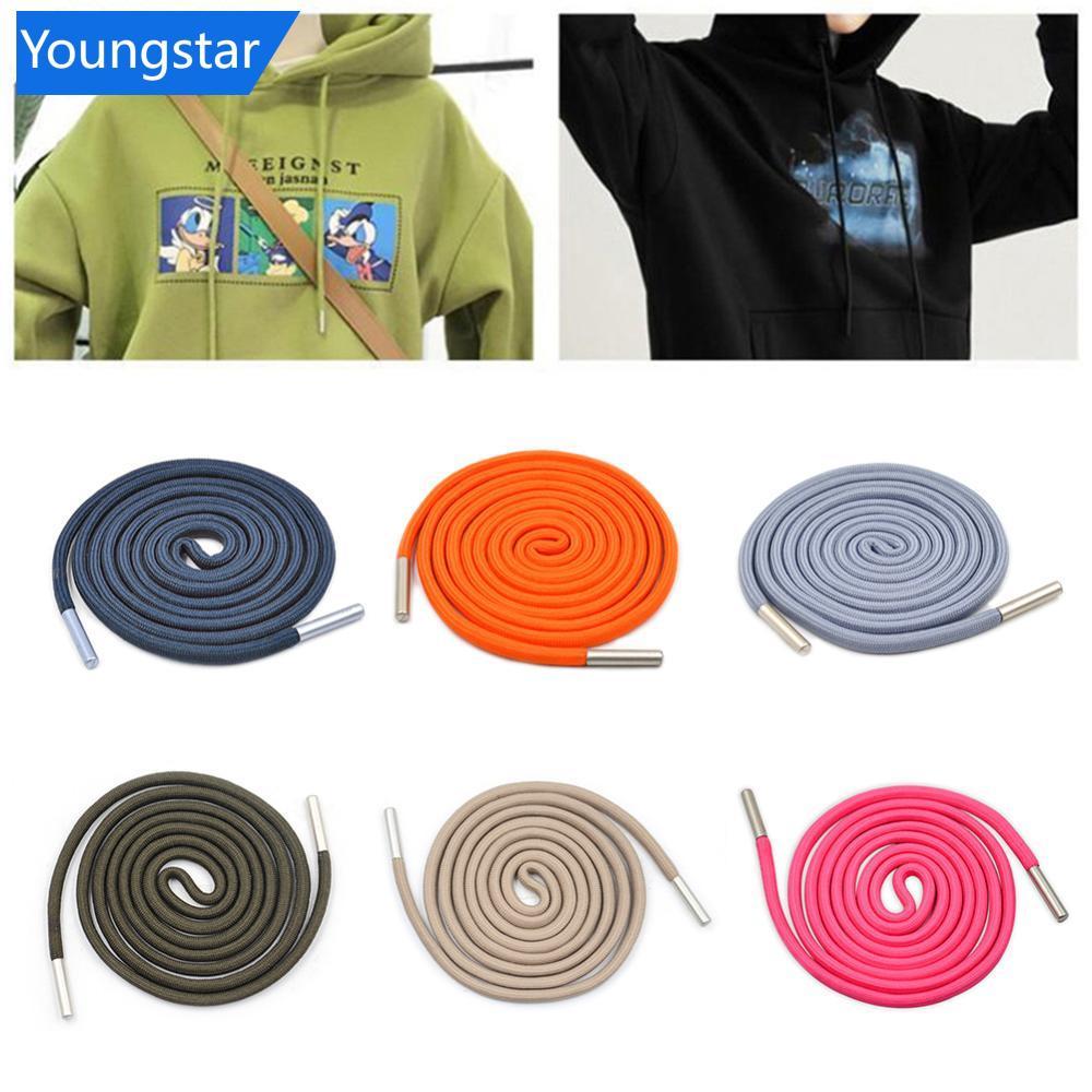 สายไฟ DIY สำหรับ Hoodie เปลี่ยน.Solid Core รอบเชือก เคล็ดลับสำหรับเสื้อกันหนาว กางเกงกีฬา และรองเท้า