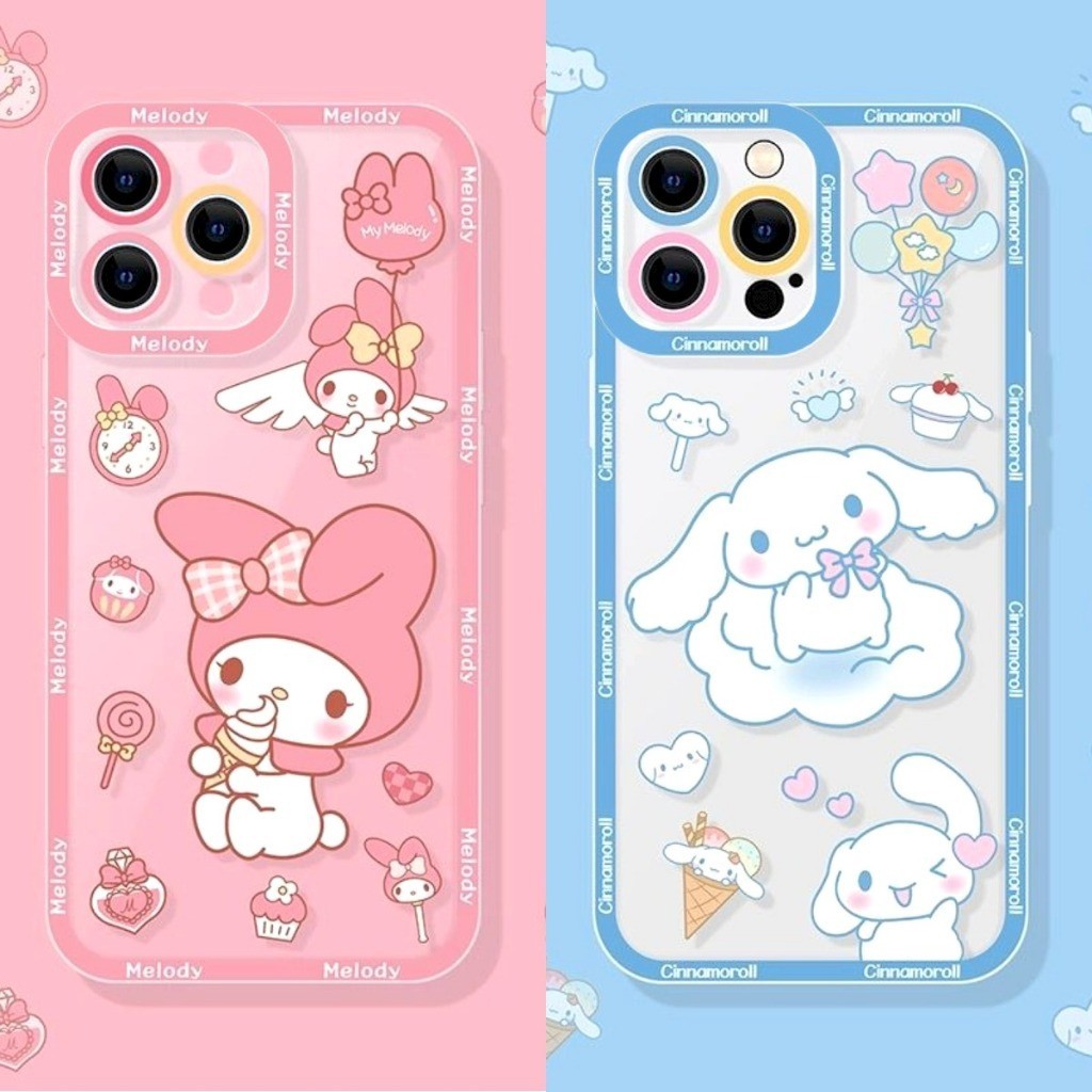RABBIT & FRIEND ANGEL EYE case vivo y19s y29 v40 y100 y81 y53 v15 v5 t1 z1 v30 pro v29e y36 y27 v27e