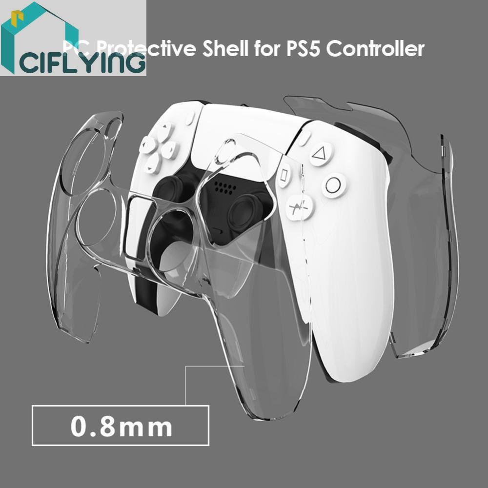 สําหรับ PS5 Clear PC Cover Ultra Slim Protector Case สําหรับคอนโทรลเลอร์ PS5 [Ciflying.th]