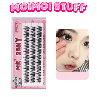 MOIMOI - Bulu Mata Palsu H1099 Eyelash Extension Natural 3 Baris Riasan Mata Look Douyin