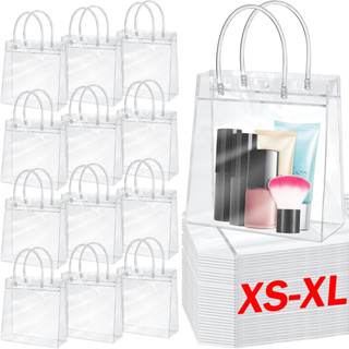 กระเป๋าโปรดปรานปาร์ตี้พลาสติกใส / กระเป๋า PVC Tote Goodie แบ…