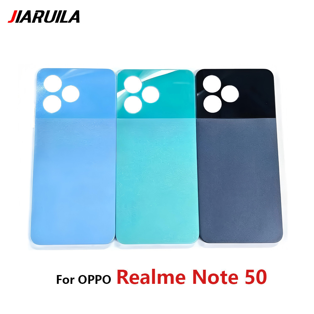 เคสฝาหลังแบตเตอรี่พร้อมเลนส์กล้องสําหรับ OPPO Realme Note 50 RMX3834