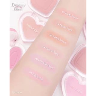 💟ของแท้ | ส่งด่วน💟 บลัชออน เนื้อเนียนนุ่ม ละมุน Meilinda Dreamy Blurry Blush (MC5109)