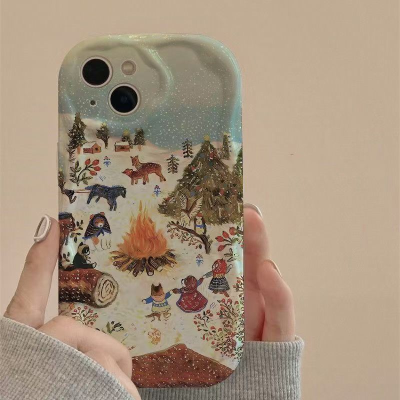 🍰Just🍰-เข้ากันได้กับ Apple เคสไอโฟน iPhone เคส 16ProMax 15Pro 14PLUS 13ProMax 12 11 XSMAX X/XS 7P/8P