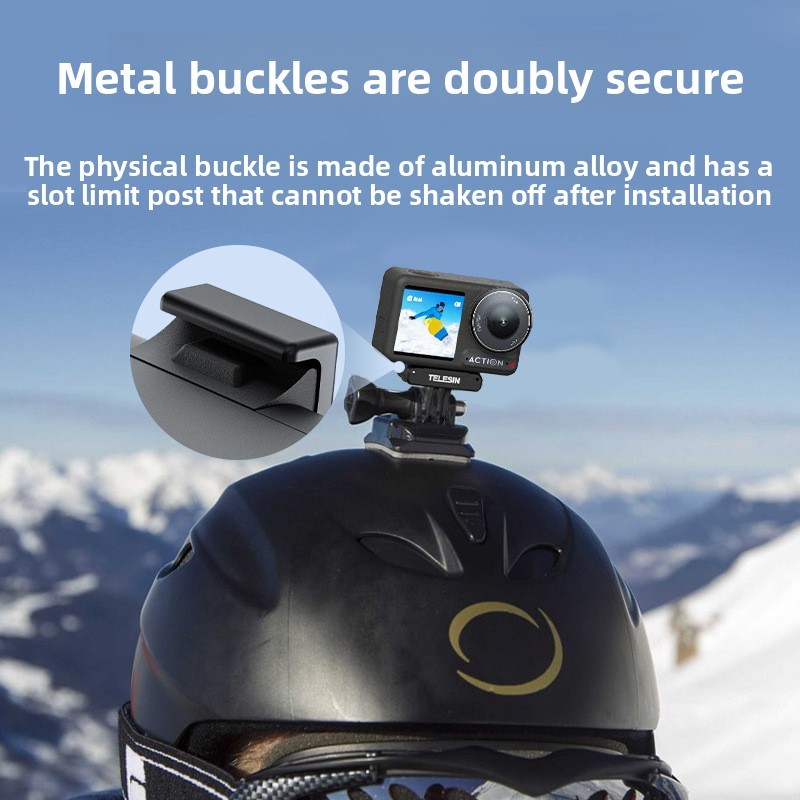 TELESIN DJI Action5/4/3 Magnetic Two-Claw Adapter DJI Osmo360 Magnetic Expansion