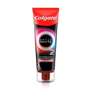 Colgate คอลเกต ยาสีฟัน อ๊อพติค ไวท์ โอทู พีช ออสแมนตัส 85 กรัม