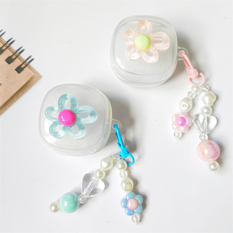 ดอกไม้น่ารักสําหรับ Redmi Buds 6 Play / Buds 6 Active Case Buds 6 Pro / Buds 4 Lite / Buds 5 Pro Sof