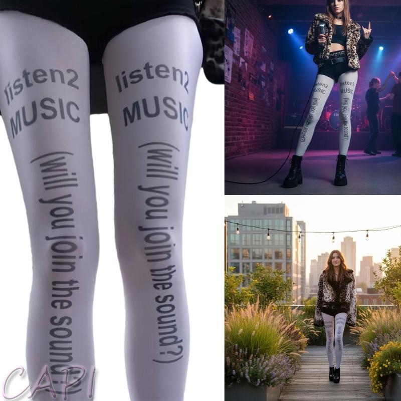 CAPI ผู้หญิง Footed Tights แฟชั่นOpaque Hosiery ออกแบบพิเศษสำหรับเอวและต้นขากันหนาว