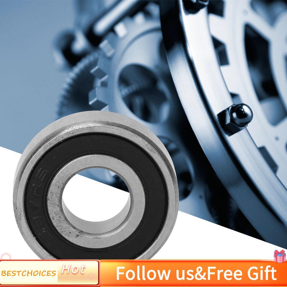 Bestchoices 10 ชิ้นขนาดเล็กแบริ่งบอลลึก (698-2RS เส้นผ่านศูนย์กลางภายใน: 8 มิลลิเมตรด้านนอก 18 มิลลิ