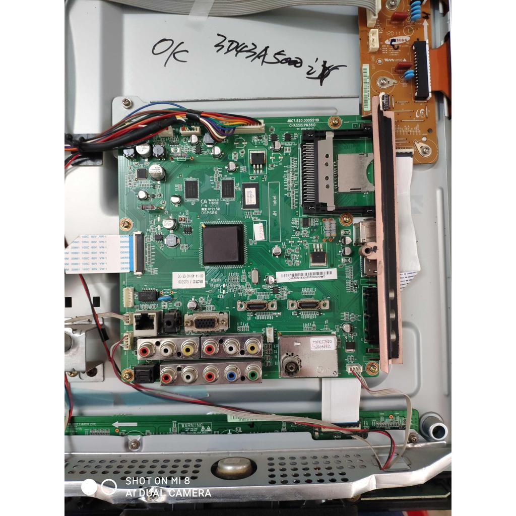 Changhong 3D43A5058 3D43A5000iV 3D51A5000I เมนบอร์ด JUC7.820.00055119