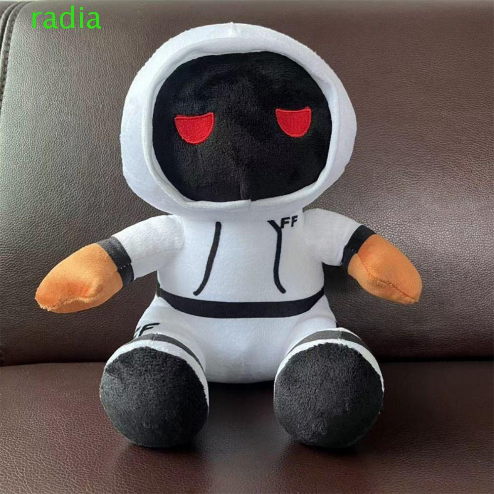 RADIANTZAP Foltyn Family Plush ของเล่น,อะนิเมะตุ๊กตาสัตว์ Foltyn ตุ๊กตา,แบบพกพา Soft Roblox เกมสีขาว