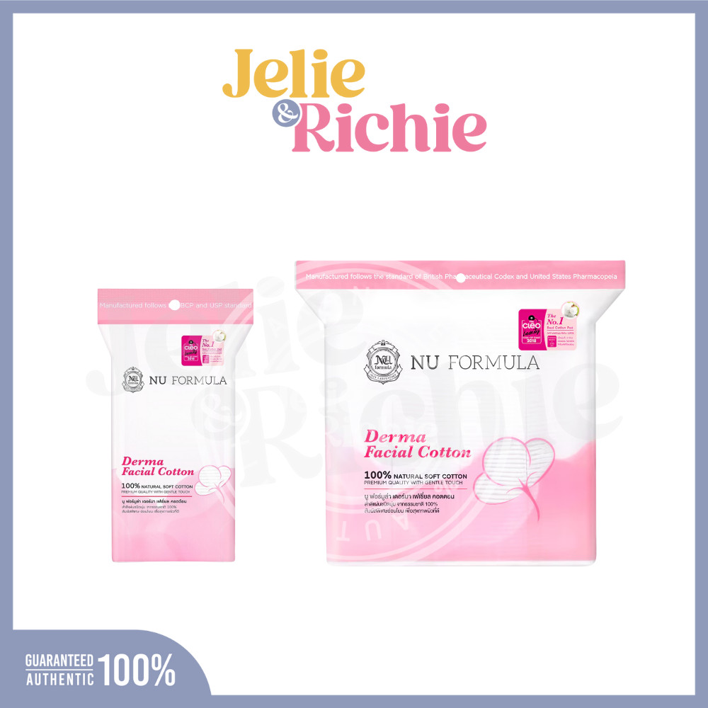 Nu Formula Derma Facial Cotton นู ฟอร์มูล่า เดอร์ม่า เฟเชี่ยล คอตตอน