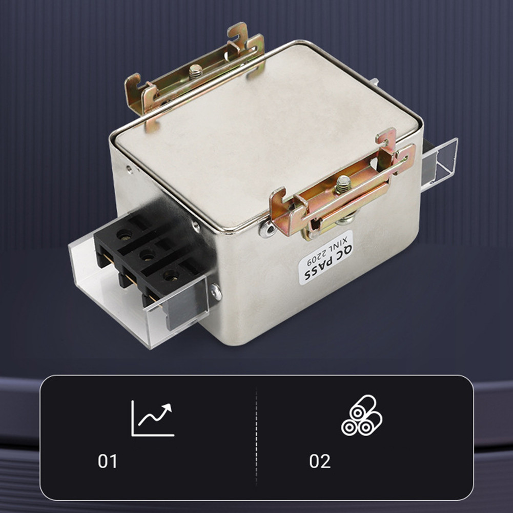 ทนทาน 220V Bipolar สําหรับ EMI Filter พร้อมขั้วต่อบล็อกสําหรับอุปกรณ์เสถียรภาพ