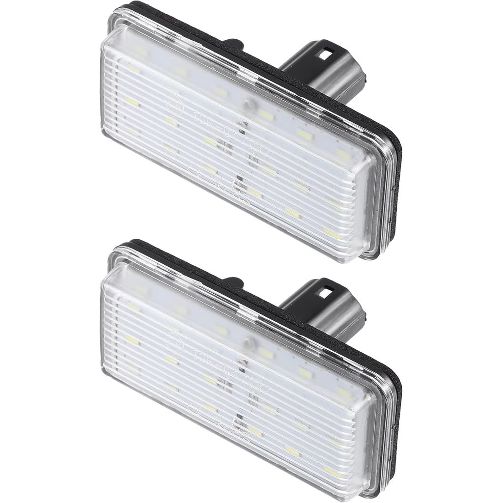 รถ 6000K สีขาว LED ชุดไฟป้ายทะเบียน 81271-60332 3528SMD สําหรับ Toyota Land Cruiser 1998-2019 สําหรั