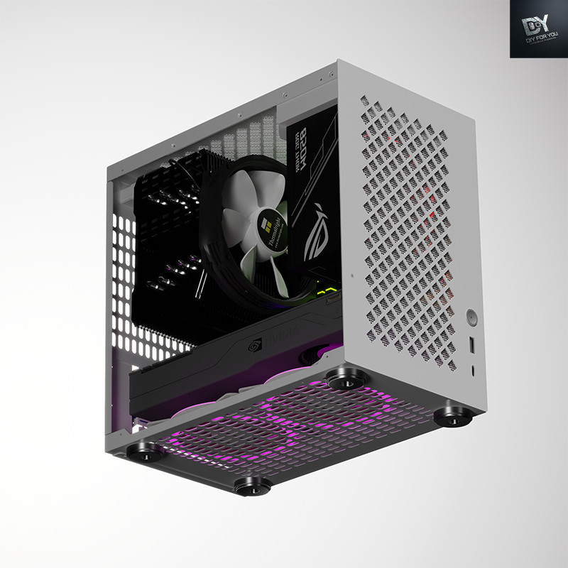 CASE PC (เคสพีซี) SFX Mini-ITX ss30 ss31 ss40 10.8L ด้านข้างโปร่งใสแชสซีแบบพกพามูลค่าสูง itx แชสซีขน