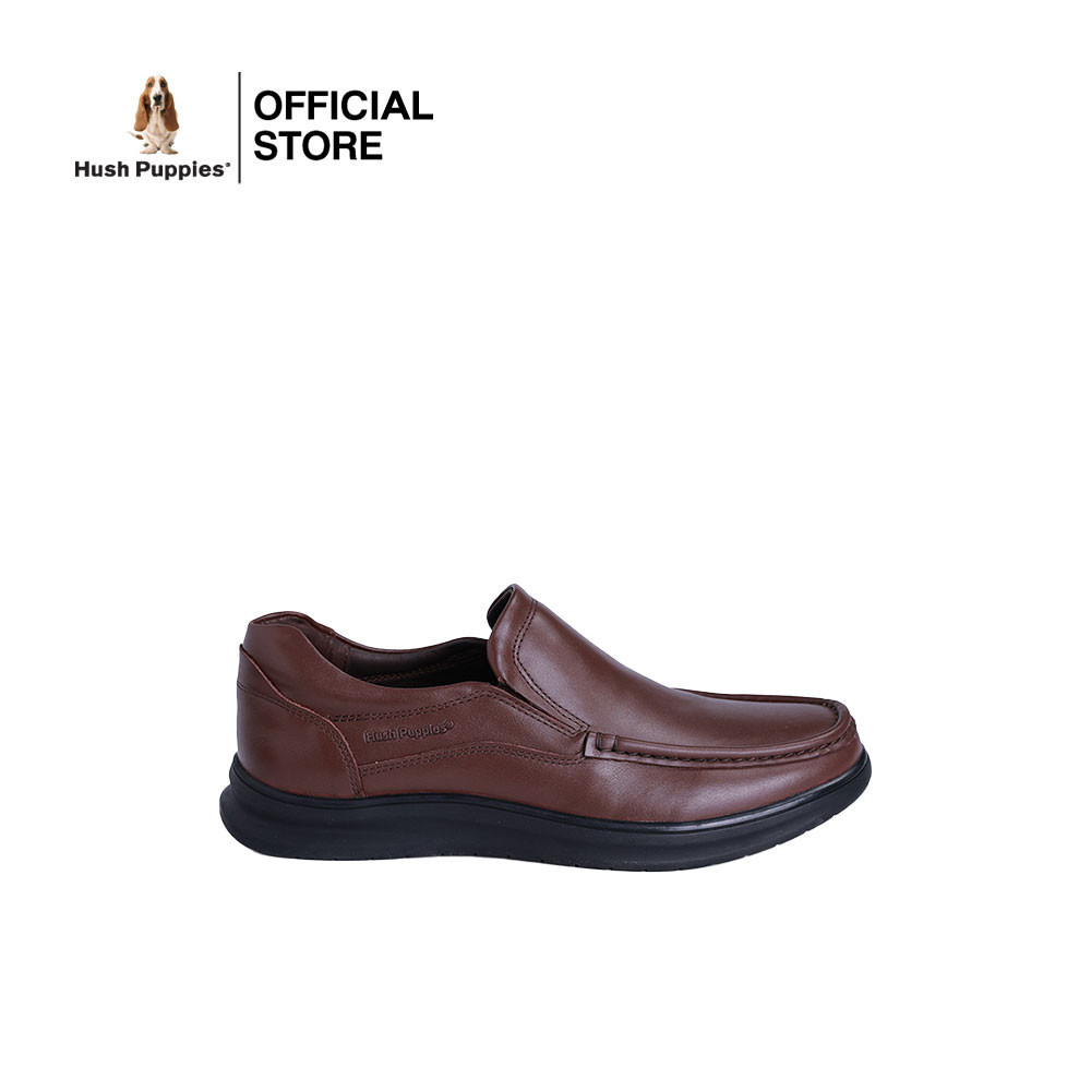 Hush Puppies รองเท้าผู้ชาย รุ่น HP 8HCFB0415F - สีน้ำตาล (รองเท้าลำลองหนังแท้ แบบสวม)