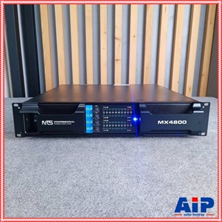 NTS MX-4800 poweramp 4CH เครื่องขยายเสียง MX 4800 เพาเวอร์แอ…