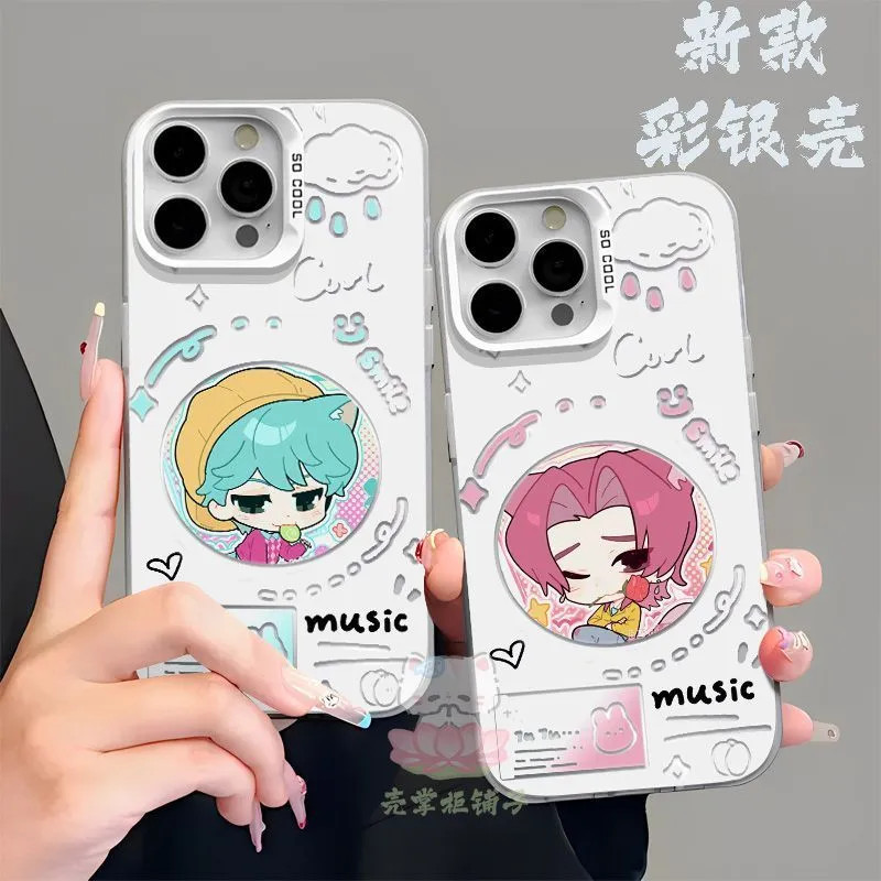 ขายร้อนผลิตภัณฑ์ใหม่ kpop แม่มด Hunters รุ่น Q สําหรับ Iphone 17 16 15 14 Pro Max 13 12 Mini 11 Pro 