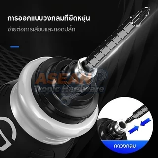 ATH 🛠26-in-1 ชุดไขควงขนาดเล็กแบบยืดสไลด์สองหัว ประหยัดแรง เกรดอุตสาหกรรมญี่ปุ่น NO5643<