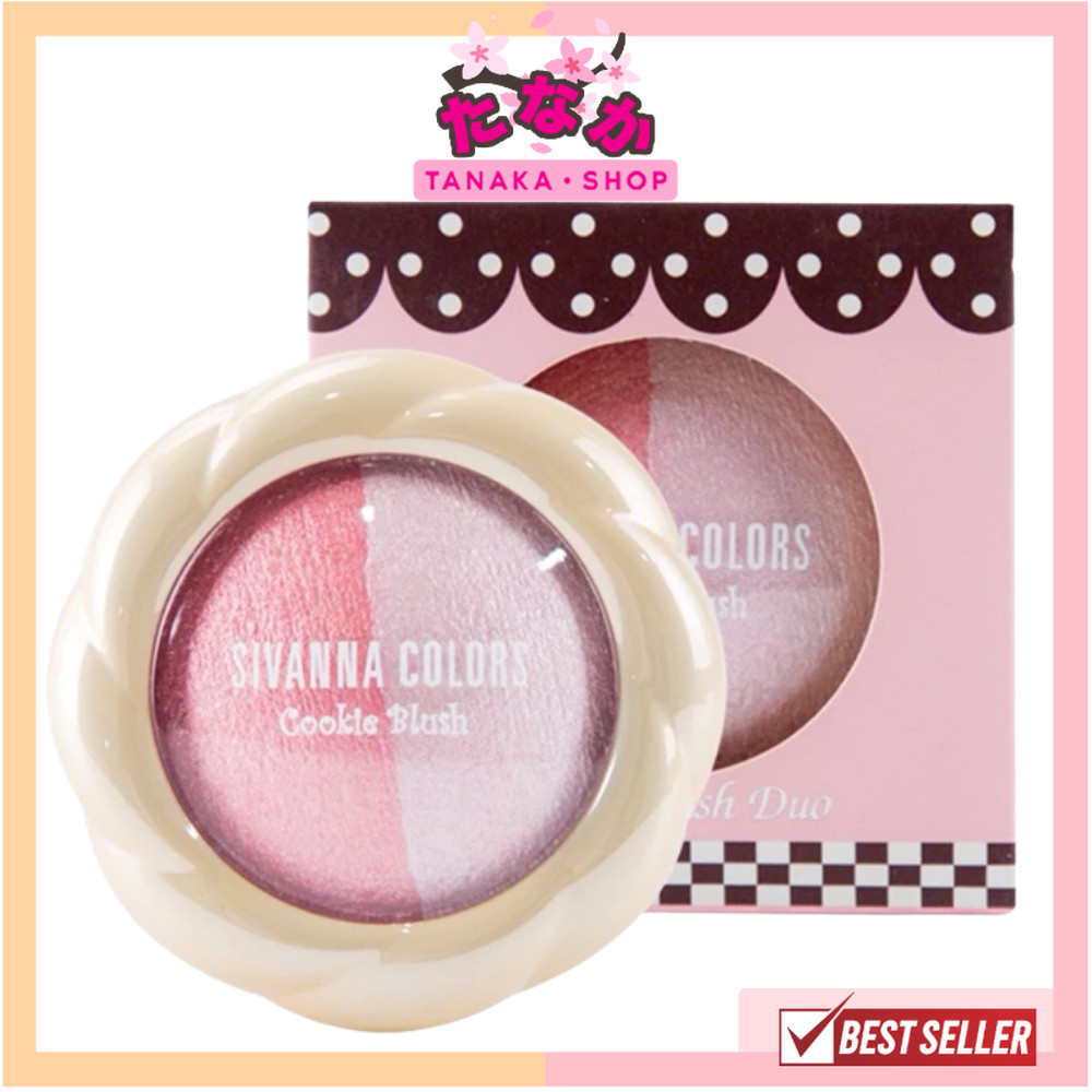 🔥แท้/ดีลสุดคุ้ม/ไลฟ์ทุกวัน🔥DU278 Sivanna Colors Cookie Blush Duo 5g. บลัชดูโอ้