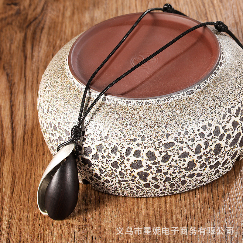 จี้สร้อยคอยาวEbony สไตล์ชาติพันธุ์ เครื่องประดับสำหรับผู้ชายและผู้หญิง