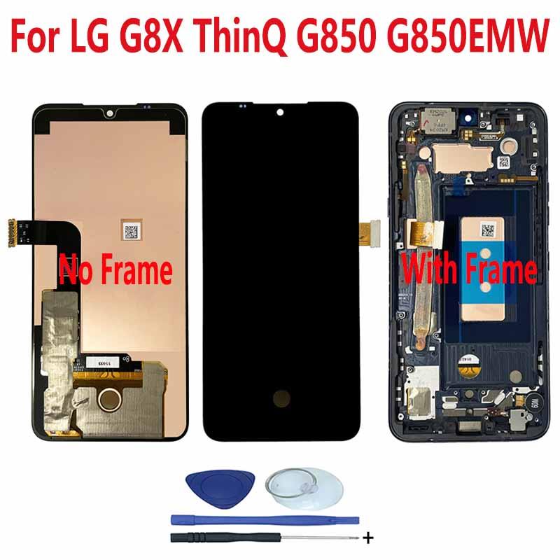 LG G8X ThinQ G850 G850EMW 901LG จอแสดงผล LCD Touch Screen Digitizer Assembly สําหรับ LG V50S ThinQ 5