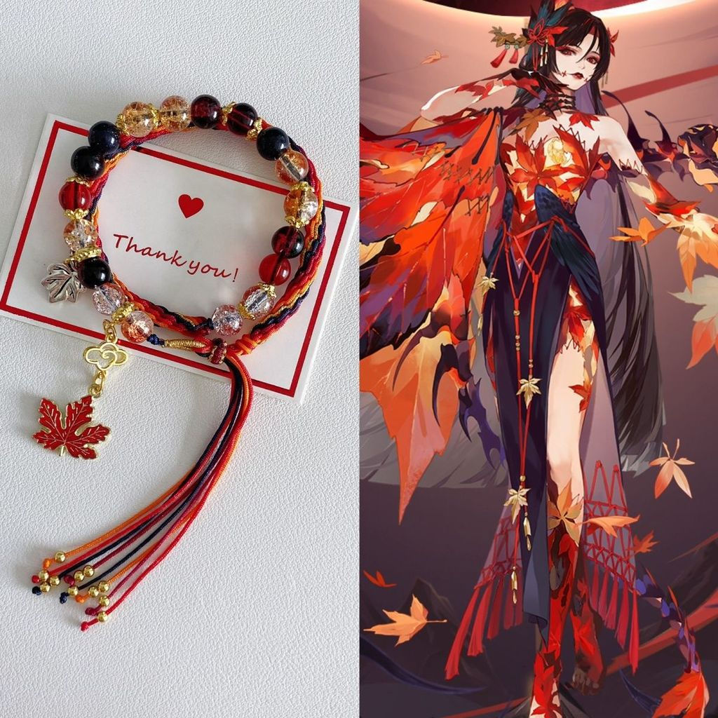 New Product#Onmyoji Peripheral Impression Derivative Bracelet Jade Front Algae Ghost Toshi Maru Yomi