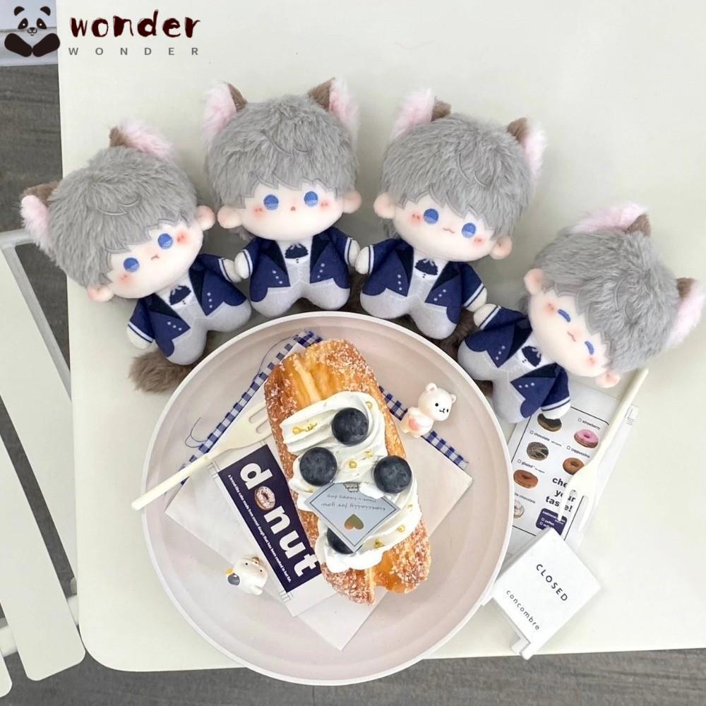 WONDER Zayne ตุ๊กตาตุ๊กตา, 10 ซม.เกมรักและตุ๊กตา Deepspace, Xavier ชุดรูปการ์ตูน Sylus ตุ๊กตาตุ๊กตาข