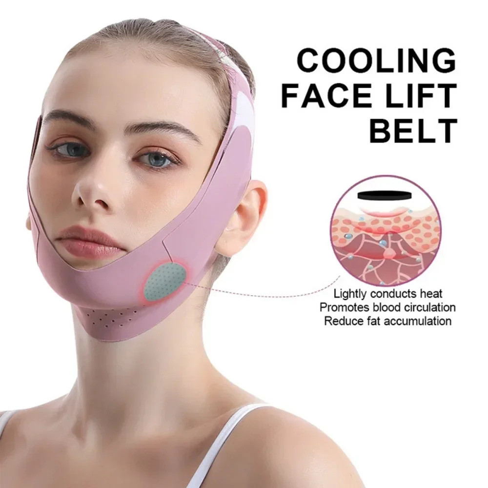 Top Choice Face Slimming Bandage V Line Face Shaper คางใบหน้า Cheek Lifting เข็มขัด Graphene Anti Wr