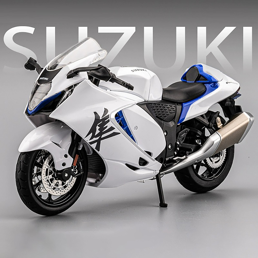 KLT 1:12 Suzuki Hayabusa GRX1300R รถจักรยานยนต์ Diecast รุ่นรถยนต์ของเล่นคอลเลกชันของขวัญสําหรับเด็กเด็กผู้หญิง - รูปที่ 5
