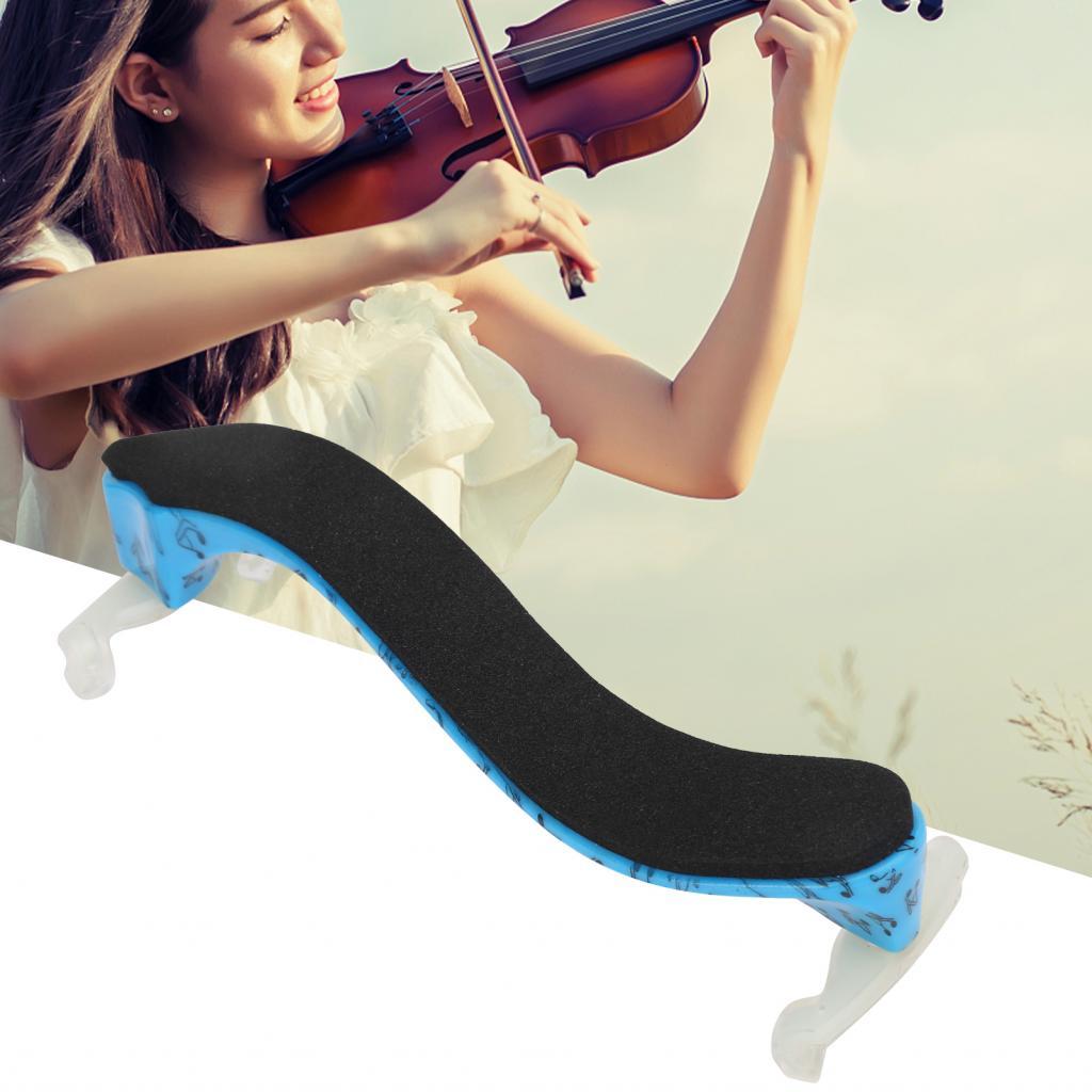 Mingzhe ปรับไวโอลินไหล่ REST หนาฟองน้ำ ABS Pad 4/4 3/4 Universal VS180 สำหรับเล่นเอดส์