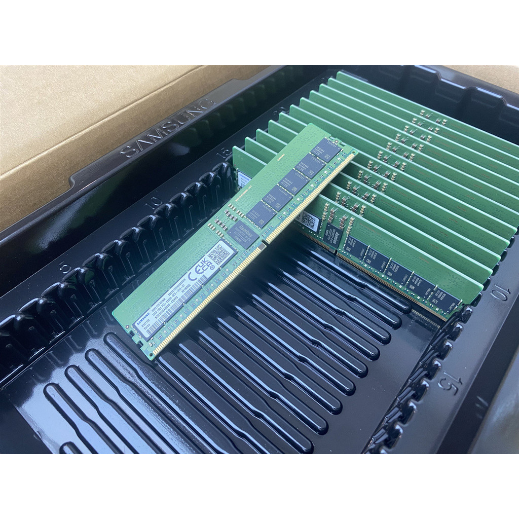 เหมาะสําหรับเซิร์ฟเวอร์ Samsung ยี่ห้อใหม่ Memory Strip M393A2K40DB3-CWE DDR4 3200 16G V8DE