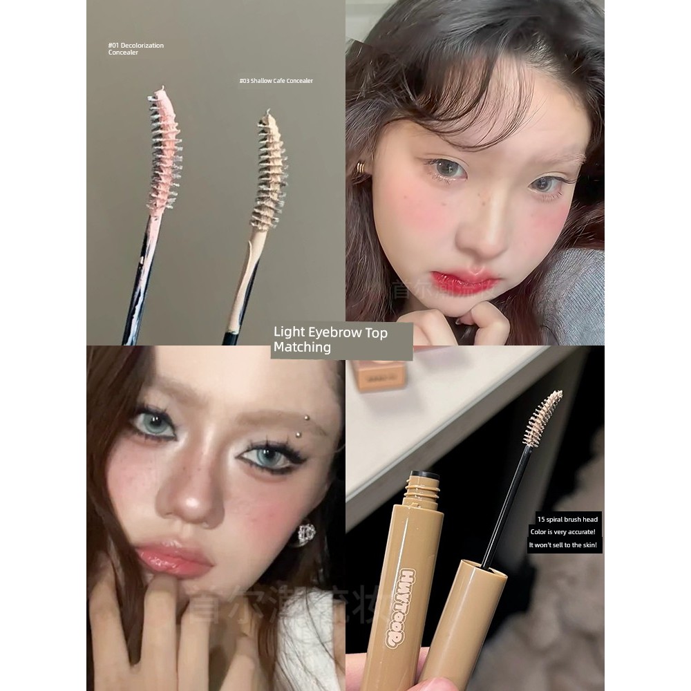 ย้อมคิ้ว ปัดคิ้ว Black Rabbit Eyebrow คอนซีลเลอร์ Ultra-Light Color Dye Eyebrow Cream Long-Lasting ก