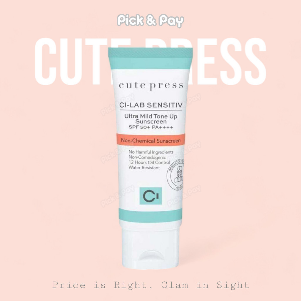 Cute Press Ci-Lab Ultra Mild Tone Up Sunscreen ครีมกันแดด SPF50++ (CP75451)