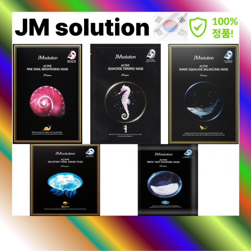 [JM Solution]Premium Mask Pack 5options K-beauty Korea Origin