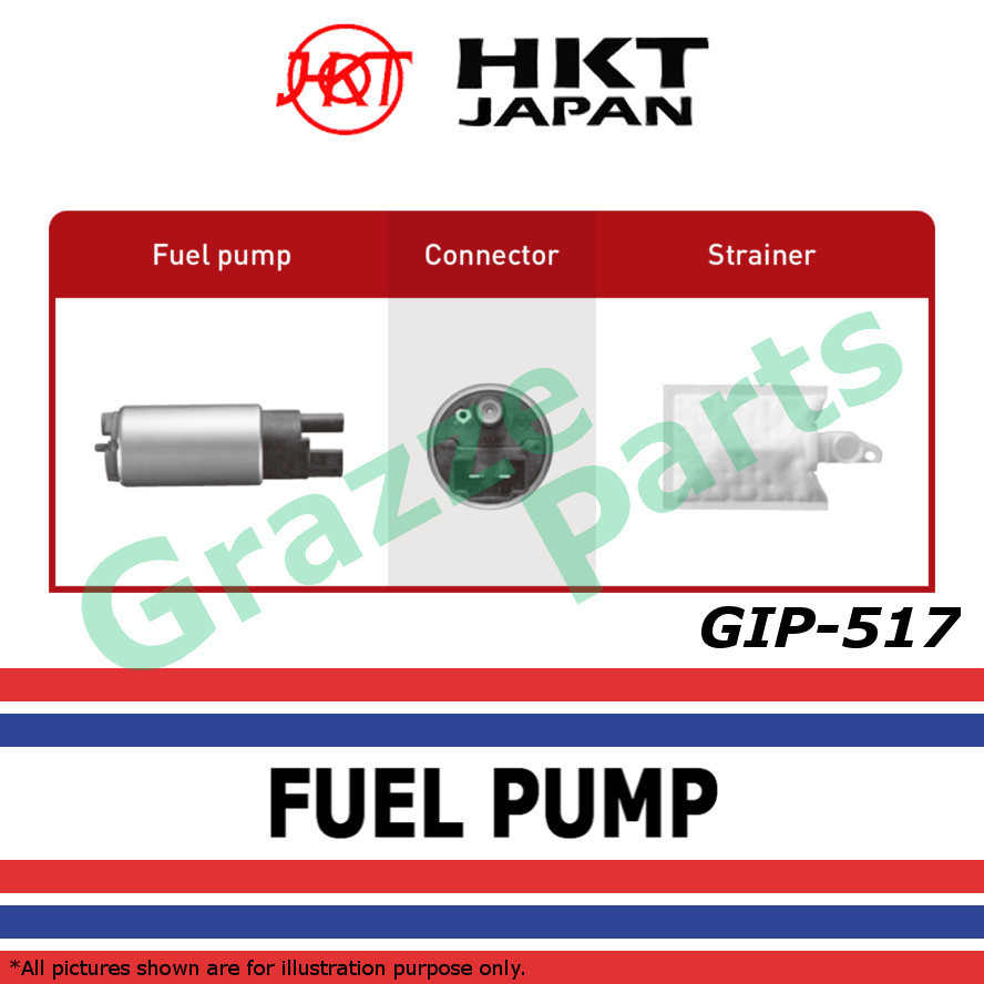 HKT 100% ไฟฟ้าการใช้ปั๊มมอเตอร์ในถัง GIP-517 Perodua Myvi 1.3 1.5 K3-VE 3SZ-VE 04 "-16" (23100-B1030