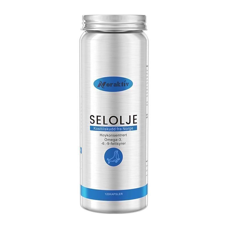 Noraktiv Noraktiv Seal Oil Soft Capsules Vascular Scavenger Cardiovivasculars Health อาหารเสริม Omeg