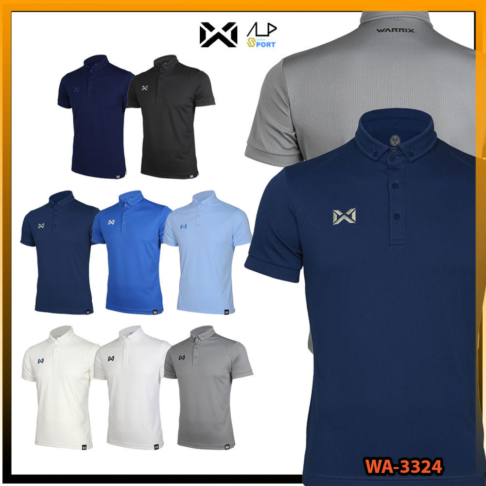 เสื้อโปโล Warrix BUBBLE WA-3324 แท้ 100%