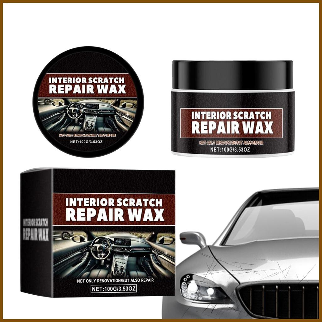 ภายใน Scratch Repair Wax Scratch Repair Protector สีรถยนต์ Polish Refurbishment Brightening Wax พร้อ